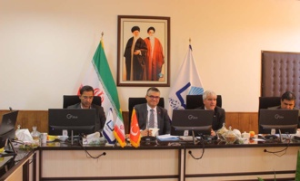 A Joint meeting of the university president and the Turkish consul-general in Khorasan Razavi