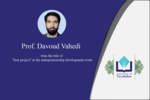 A faculty member of University of Neyshabur wins the title of "Best Project" in the entrepreneurship development event